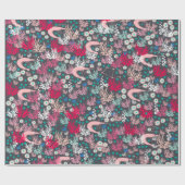 Papier Cadeau Cute Shrimp Wrapping Paper (Plat)