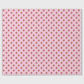 Papier Cadeau Cute Strawberry Kawaii Berry Sweet (Plat)