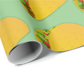 Papier Cadeau Cute Taco  (Coin rond)