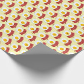Papier Cadeau Cute tiled eggs bacon pattern (Coin)