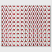 Papier Cadeau Cute tiled ladybug pattern (Plat)