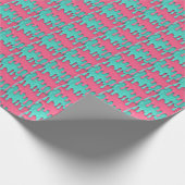 Papier Cadeau Cute tiled melting ice cream pattern  (Coin)