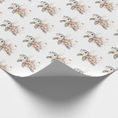 Papier Cadeau Cute Turtle (Coin)