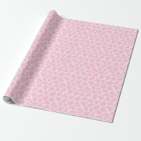 Cute Vache Poster de animal Motif esthétique rose