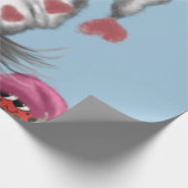 Papier Cadeau Cute Valentine Gnome (Coin)