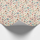 Papier Cadeau Cute Valentines Coeur Motif (Coin)