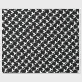 Papier Cadeau Cute White Cats Halloween Papier à envelopper (Plat)