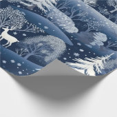 Papier Cadeau Cute Winter Wonderland (Coin)