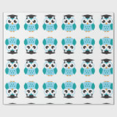 Papier Cadeau Cute wise owl (Plat)