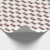 Papier Cadeau Cutesse de l'ours : Aquarelle Motif animal (Coin)