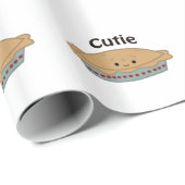 Papier Cadeau Cutie Pie (Coin rond)