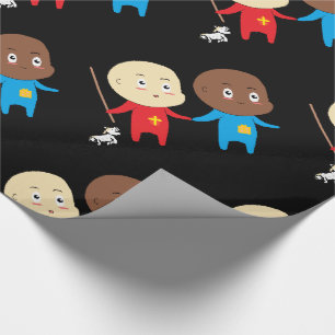 Papier Cadeau Cutieful Kids Art Baby St. Nicholas Sinterklaas