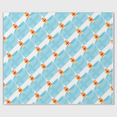 Papier Cadeau Cutieful Kids Art Cute drôle St Nick Sinterklaas (Plat)