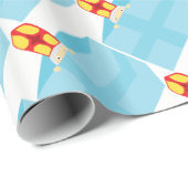 Papier Cadeau Cutieful Kids Art Cute drôle St Nick Sinterklaas (Coin rond)