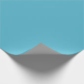 Papier Cadeau Cyan doux (Coin)
