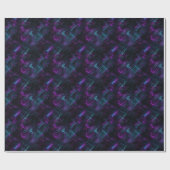 Papier Cadeau cyberpunk vaporwave synthwave rétro dubstep edm (Plat)