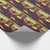 Papier Cadeau Cyborg Mona Lisa (Coin)