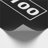 Papier Cadeau Cyclisme - Century Ride 100 (Coin)