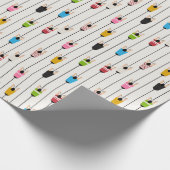 Papier Cadeau Cyclisme Course Vélos Route Vélo & motards (Coin)