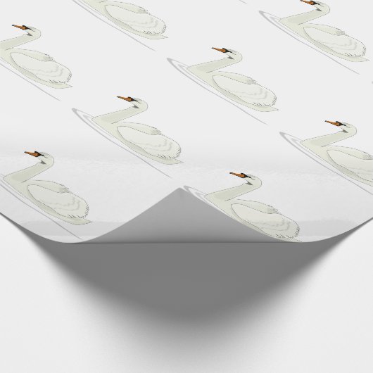Papier Cadeau Cygne (Coin)