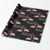 Papier cadeau Cygnes (Déroulé)
