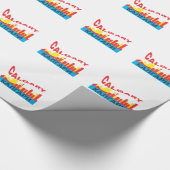 Papier Cadeau cyrillique de Calgary (Coin)