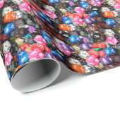 Papier Cadeau d20 dés (Coin rond)