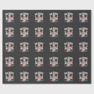 Papier Cadeau Da Pape De L'Amérique Chicago Pape Leo XIV Provost