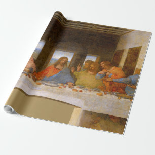 Papier Cadeau Da Vinci Dernier Supper Fine Art Classic