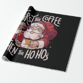 Papier Cadeau D'abord le café puis le HOHO (Déroulé)