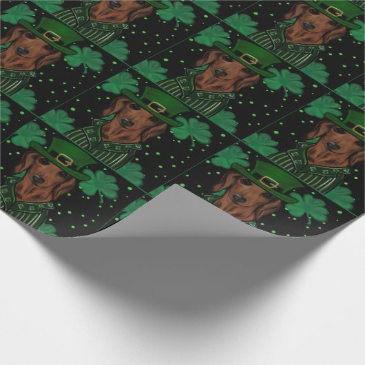 PAPIER CADEAU DACHSHING (Coin)