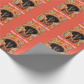 PAPIER CADEAU DACHSHUND (Coin)