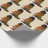 PAPIER CADEAU DACHSHUND (Coin)