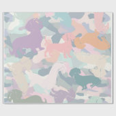 Papier Cadeau Dachshund Camo (Plat)