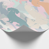 Papier Cadeau Dachshund Camo (Coin)