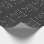 Papier Cadeau Dachshund Dormir Avec Dachshund (Coin)