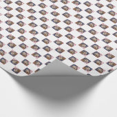 Papier Cadeau Dachshund Drapeau 2 (Coin)