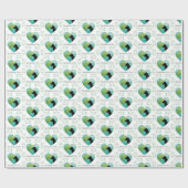 Papier Cadeau Dachshund Love (Plat)