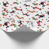 Papier Cadeau Dachshund Poodé Dobie Chien Chien Chien Chien Chie (Coin)