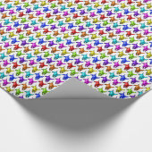 Papier Cadeau Dachund Fantasy Gift Wrap (Coin)