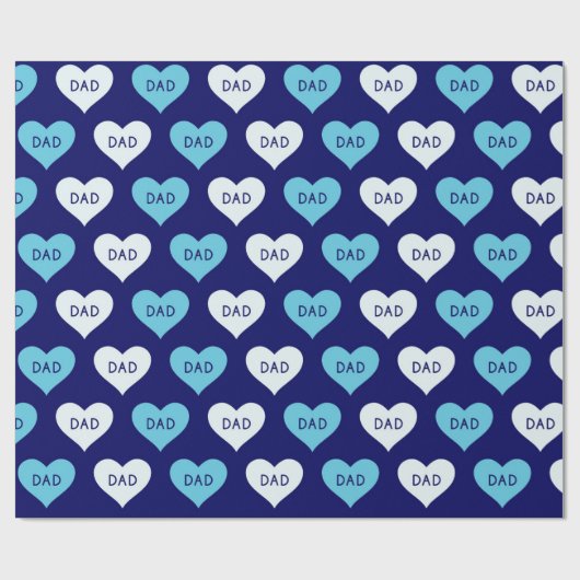 Papier Cadeau Dad  (Plat)