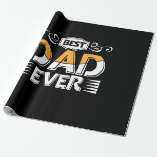 Papier Cadeau Daddy Cadeau Meilleur papa Jamais