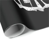 Papier Cadeau Daddy Claus Santa Claus Funny Christmas Matching P (Coin rond)