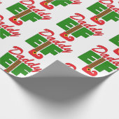Papier Cadeau Daddy Elf (Coin)