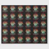 Papier Cadeau Daddy Little Whale (Plat)