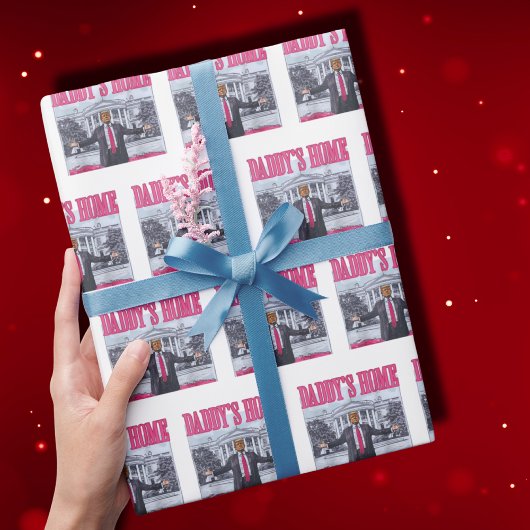 Papier Cadeau Daddy's Home Trump Cadeau