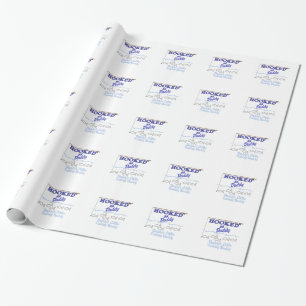 Papier Cadeau Daddys peu d'ami de pêche