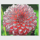 Papier Cadeau dahlia_2015_0602 (Plat)