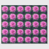 Papier Cadeau Dahlia rose (Plat)