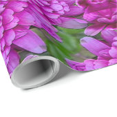 Papier Cadeau Dahlias....... (Coin rond)